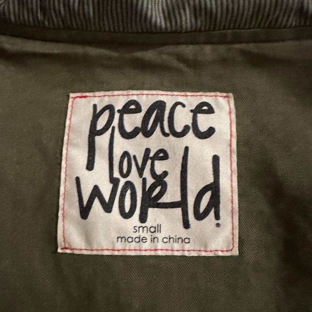 Green Jacket with Red Love Graphic - Picture 3 of 6
